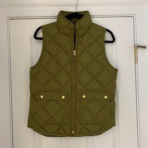 J. Crew quilted vest